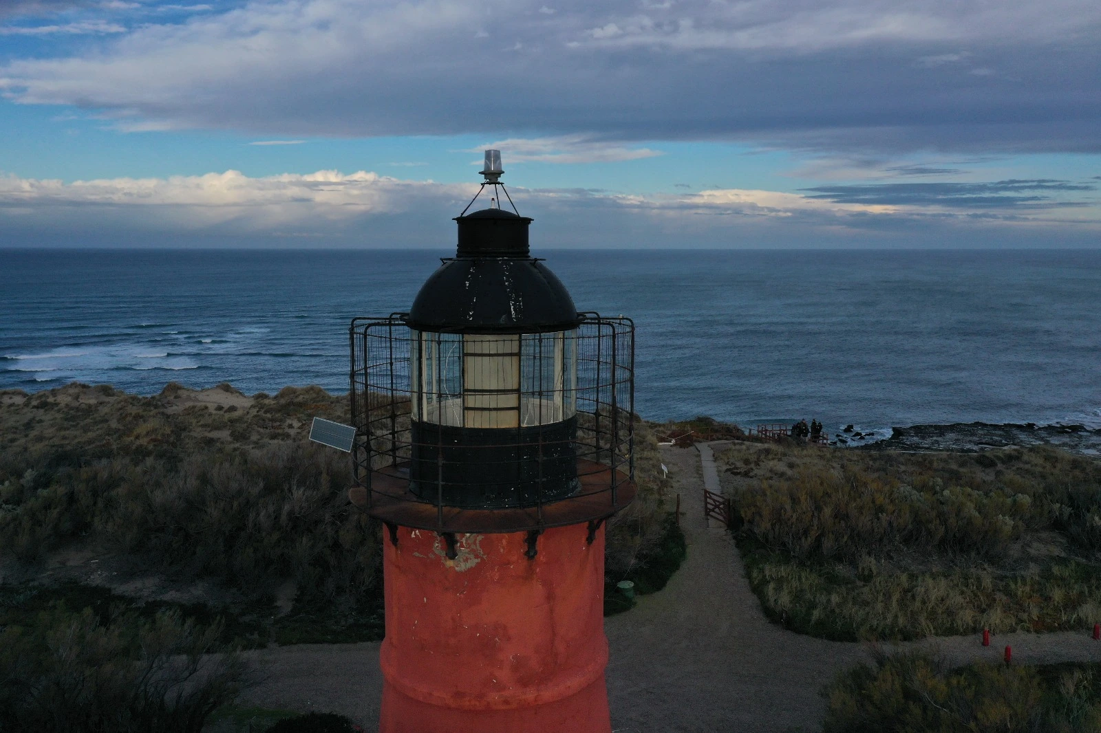 Vista desde el mirador del faro de Punta Delgada, Península Valdés